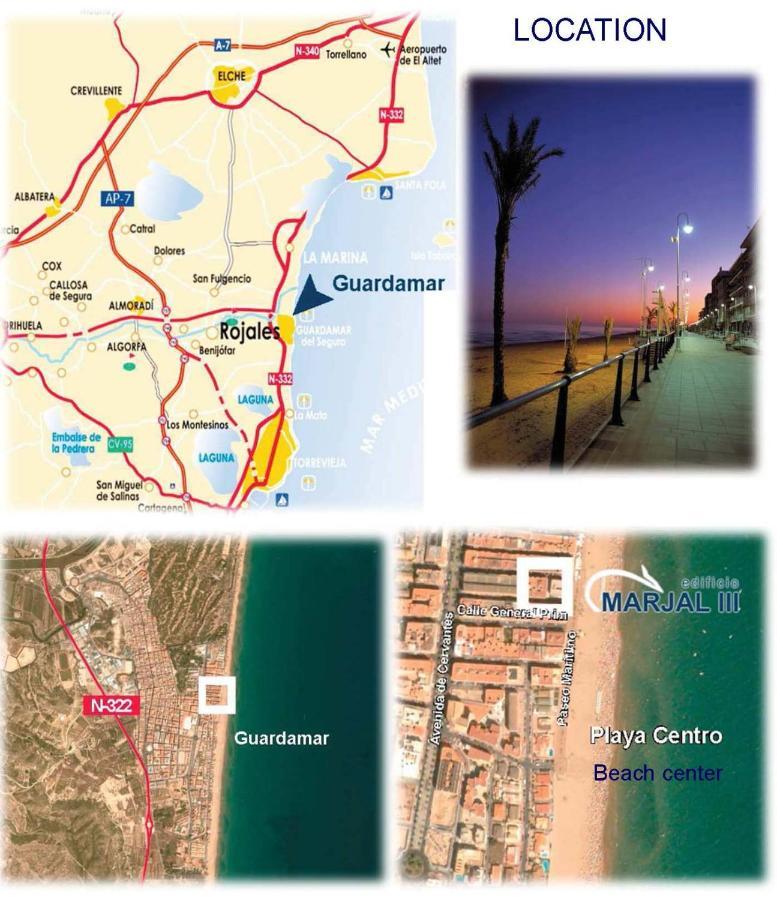 גוארדמר דל סגורה Apartamento Bajo 2 Duplex Marjal Playa Centro De Guardamar מראה חיצוני תמונה